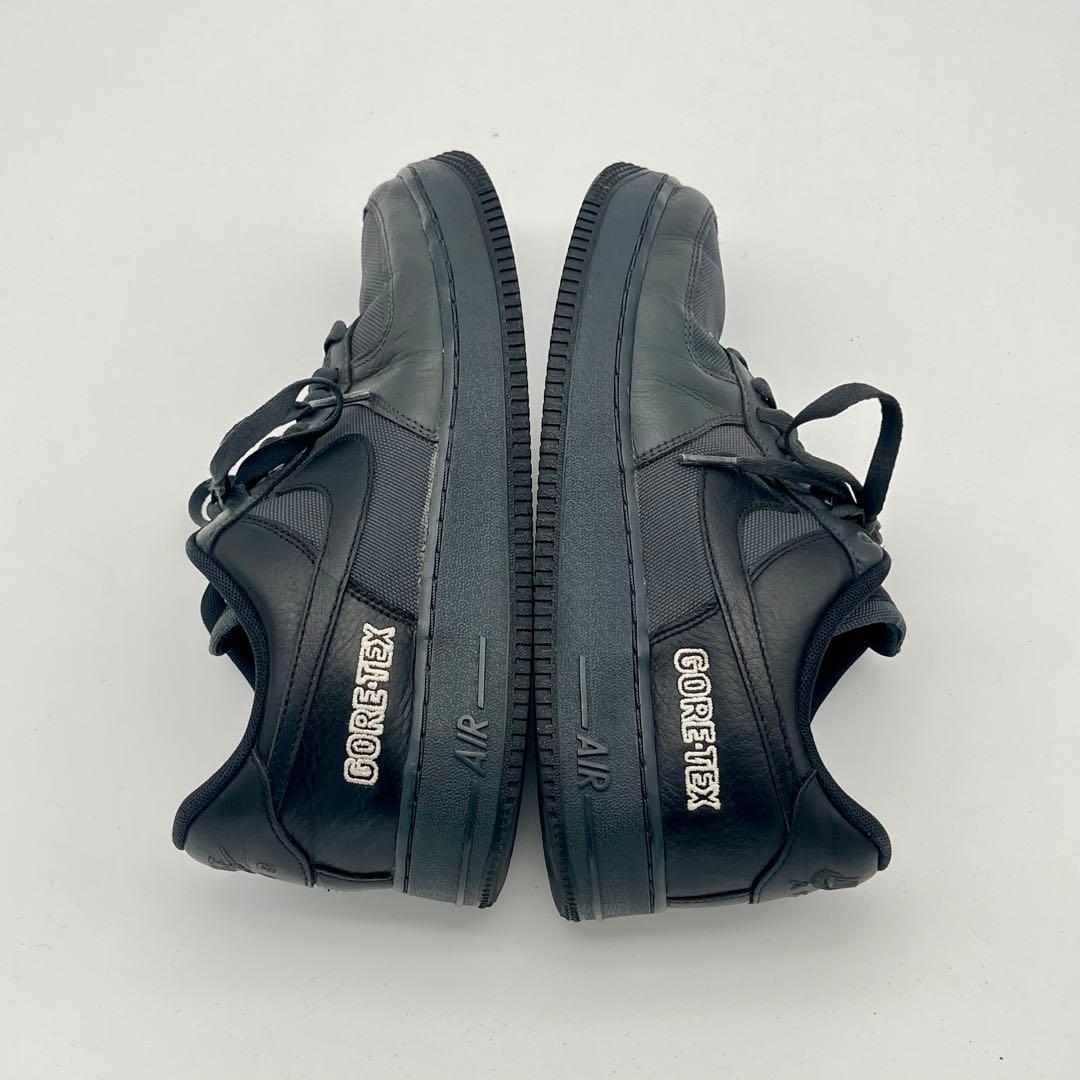 ナイキ エアフォース1 ロー ゴアテックス ブラック 26.5cm 防水 黒