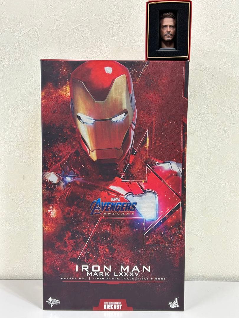 ホットトイズ アイアンマン マーク85 ヴァリアント・ヘッド交換 - メルカリ