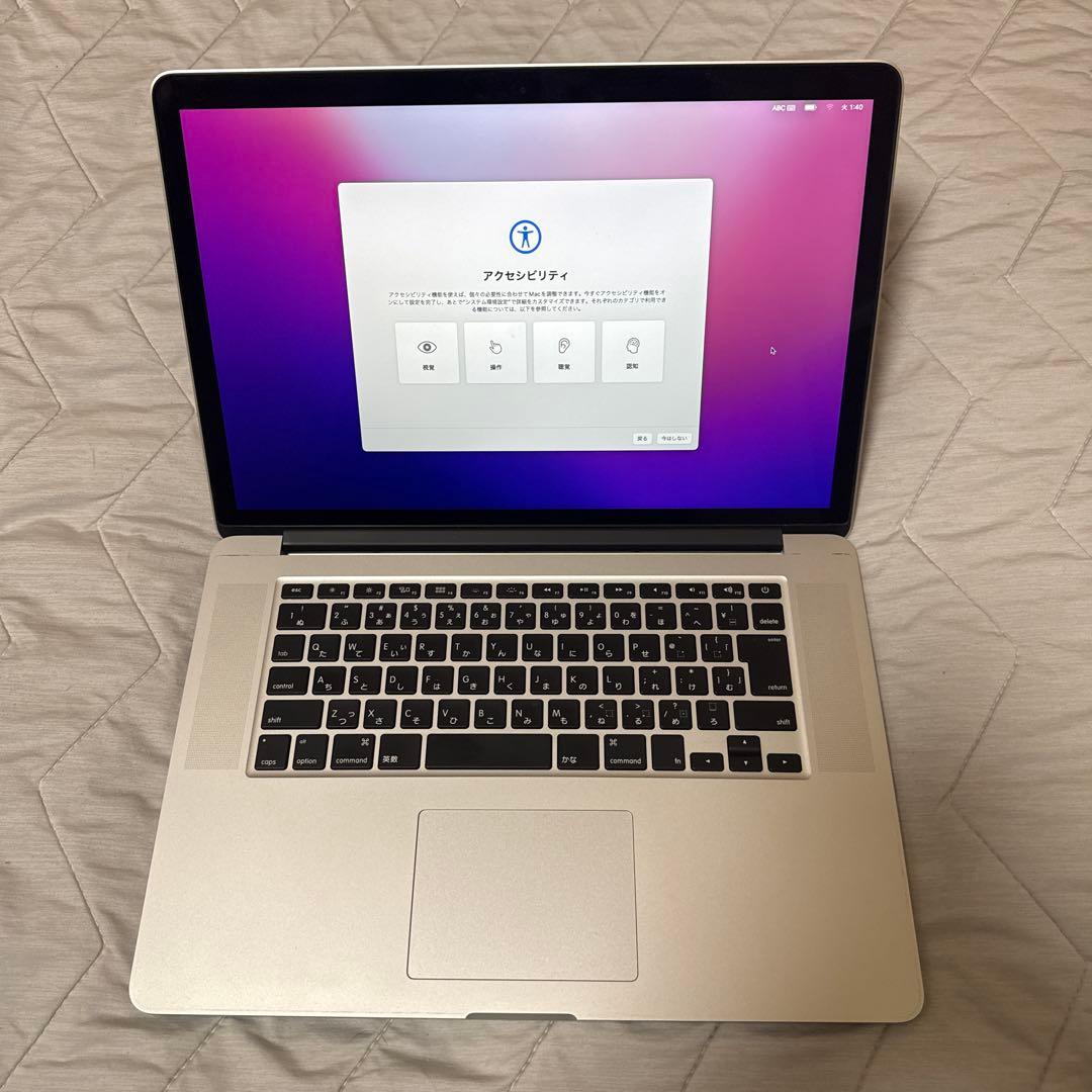 MacBook本体 MacBook Pro A1398 MacBook Pro Retina 15-inch Late 2013 A1398 16GB RAM 1TB SSD | eBay