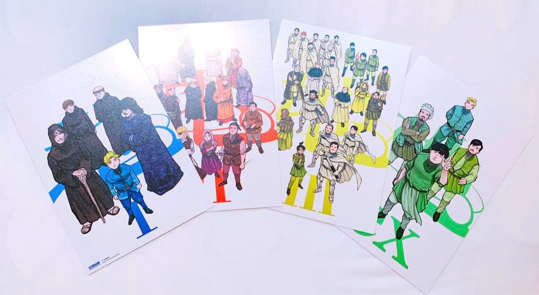 チ。 地球の運動について 魚豊先生直筆サイン色紙 台湾特装版 ラファウ