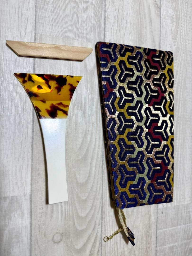 三味線撥と撥入れ　プラスおまけ２点