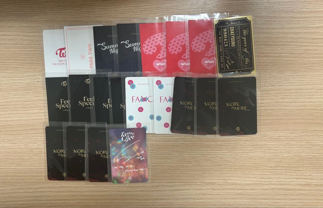 TWICE チェヨンCHAEYOUNG トレカセット - メルカリ