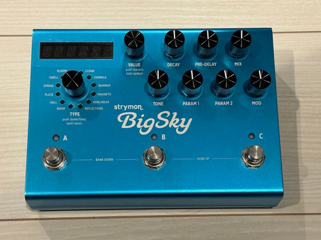 strymon Big Sky ハイクオリティリバーブ　美品
