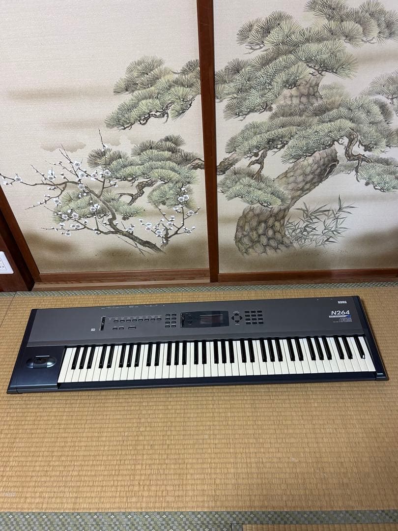 【美品】KORG コルグ N264 シンセサイザー KORG N264 Keyboard Synthesizer 76-key PCM Synthesis Main Unit Used