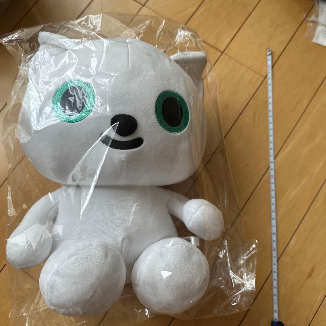 ヤマト運輸　シロネコ　約35センチ　非売品 ヤマト運輸 クロネコヤマト ぬいぐるみ クロネコ シロネコ 非売品