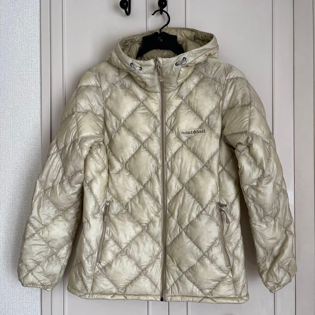 モンベル　スペリオダウンパーカ　women’s アイボリー Mサイズ ヨドバシ.com - モンベル mont-bell スペリオダウンラウンドネック