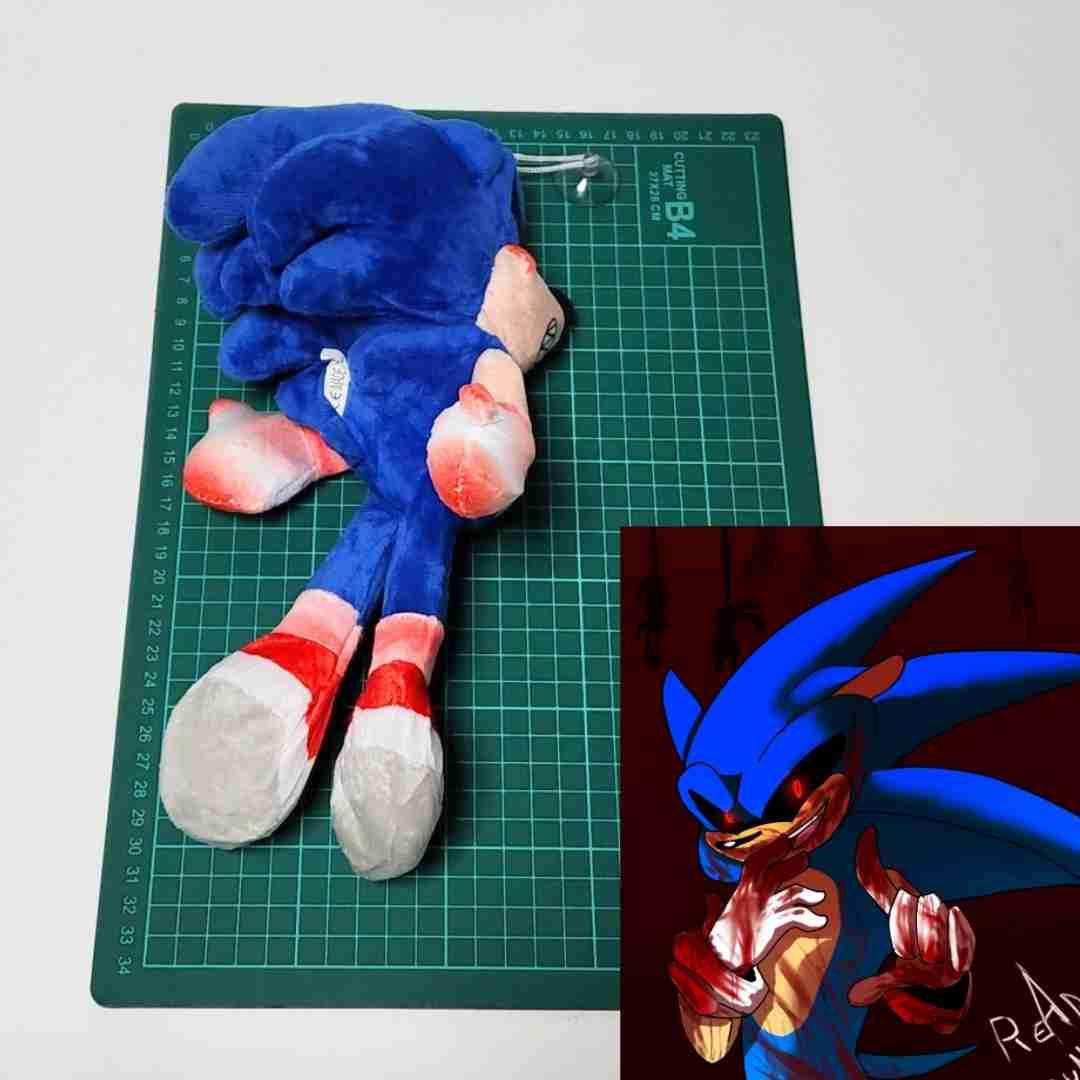 エグゼ ぬいぐるみ ソニック 大きい グッズ 国内32cm【残3】 - メルカリ