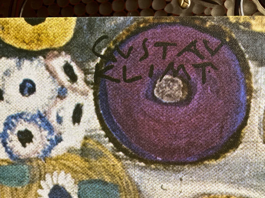 ⛽②【USED☆超レア】IKEAクリムト/絵画 高画質プリント/大判アート