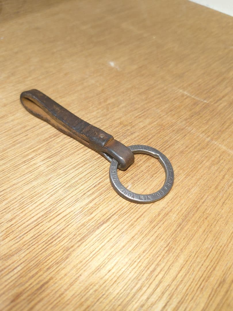 B*a様 20s〜40s ビンテージ SWEET ORR キーリング キーホルダ SWEET ORR スウィートオール Advertising Key Ring Vintage | Button