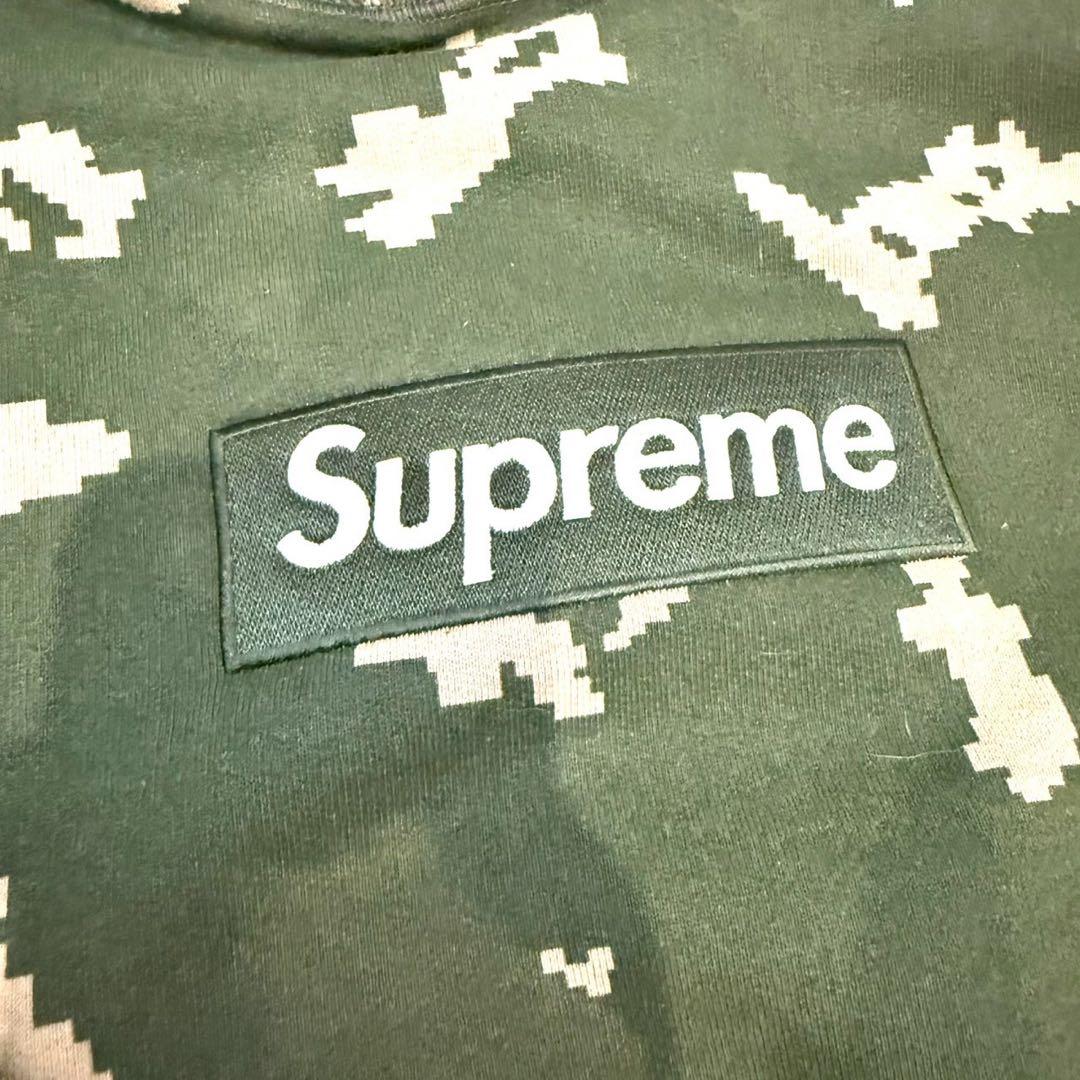 supreme Olive Russian Camo パーカー - メルカリ