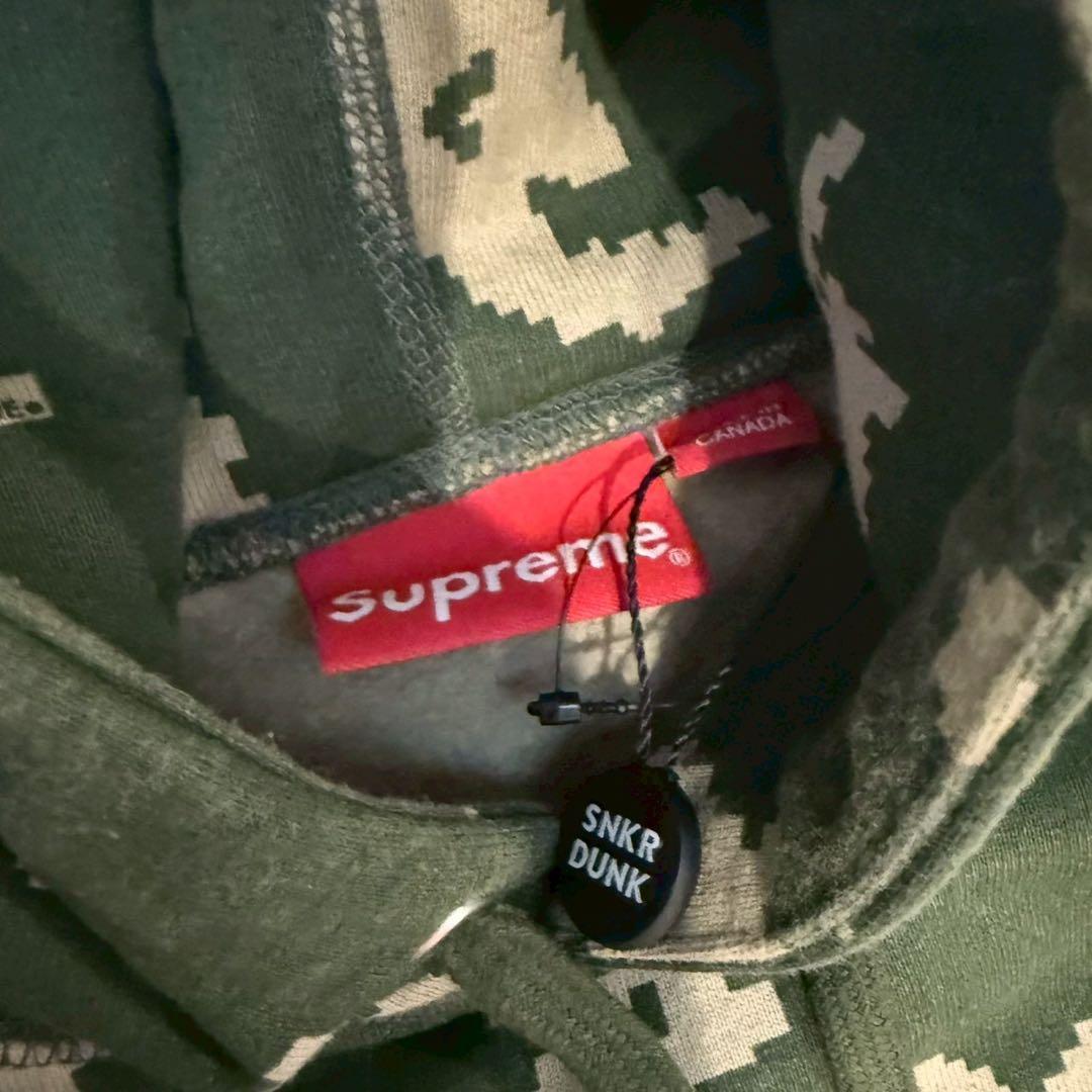 supreme Olive Russian Camo パーカー - メルカリ