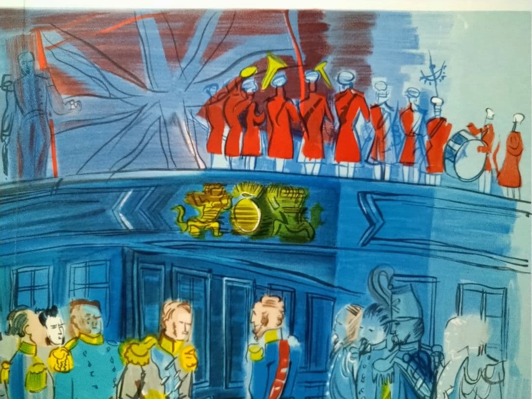 rdラウル・デュフィのリトグラフ 本物保証 - メルカリ