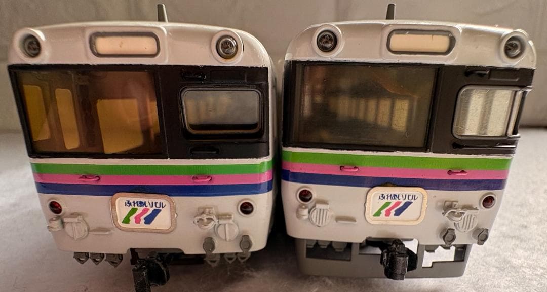 Y【ジャンク品】エンドウ/KTM ふれあいパル 鉄道模型 2両 キハ58系 S