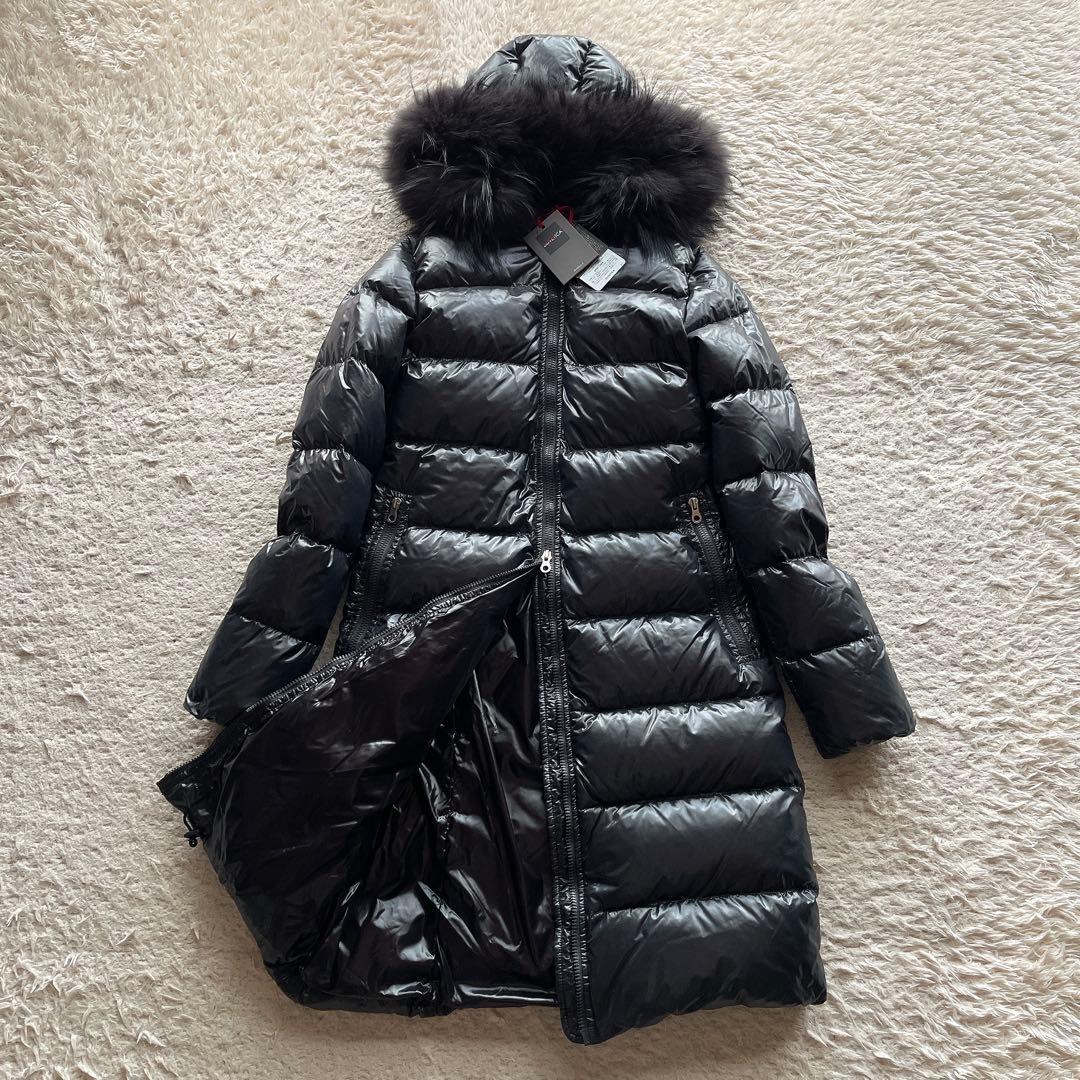 デュベティカ ロングダウンコート アライア フード ファー 40サイズ