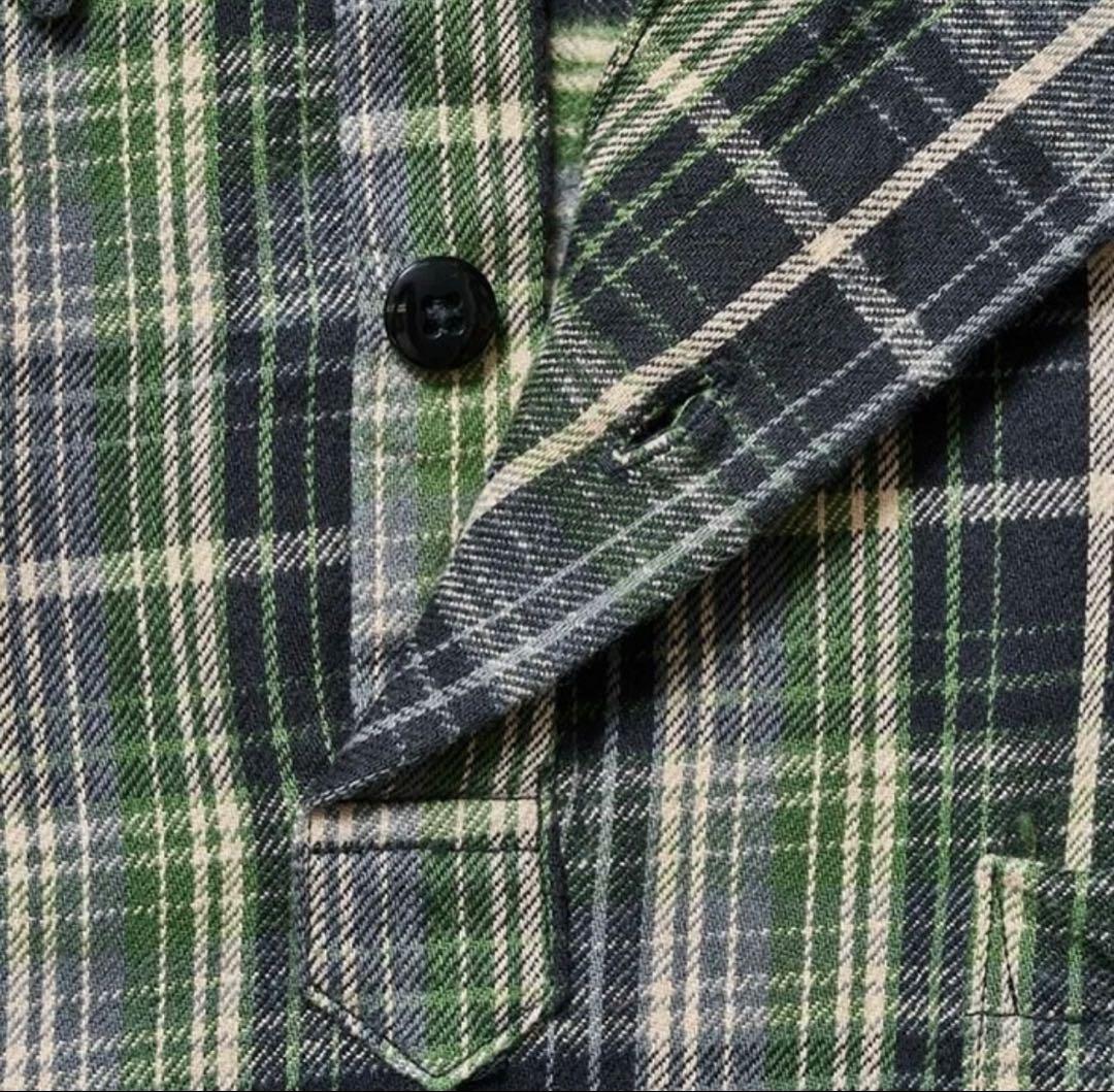 新品 ウエアハウス 3063 ワンポケット プルオーバー ネルシャツ 30周年