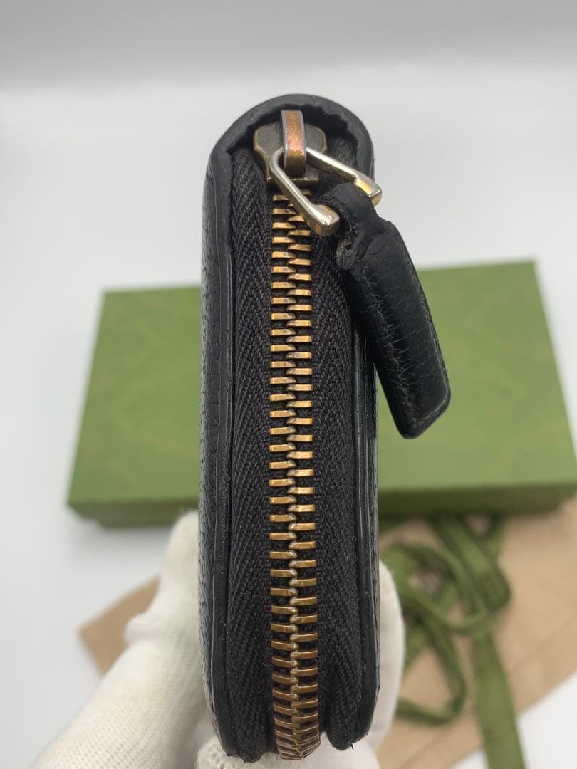 マリエ様 専用GUCCI グッチ GGマーモント ジップラウンド長財布 - メルカリ