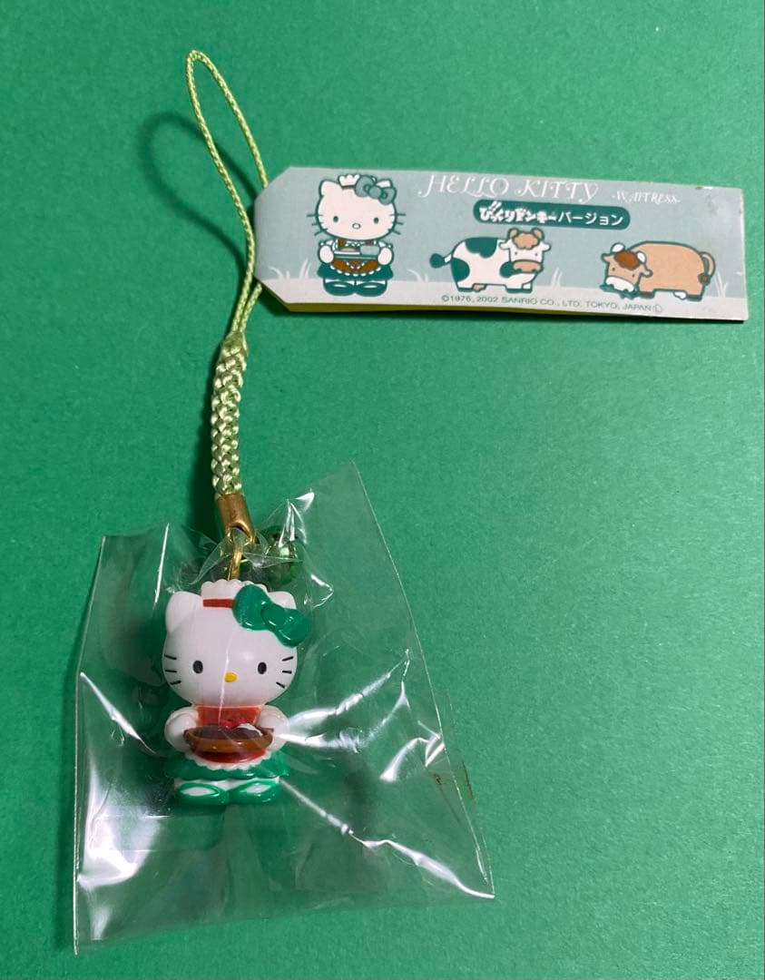 ハローキティ びっくりドンキー限定　ウェイトレス キティ　レア　２００２年