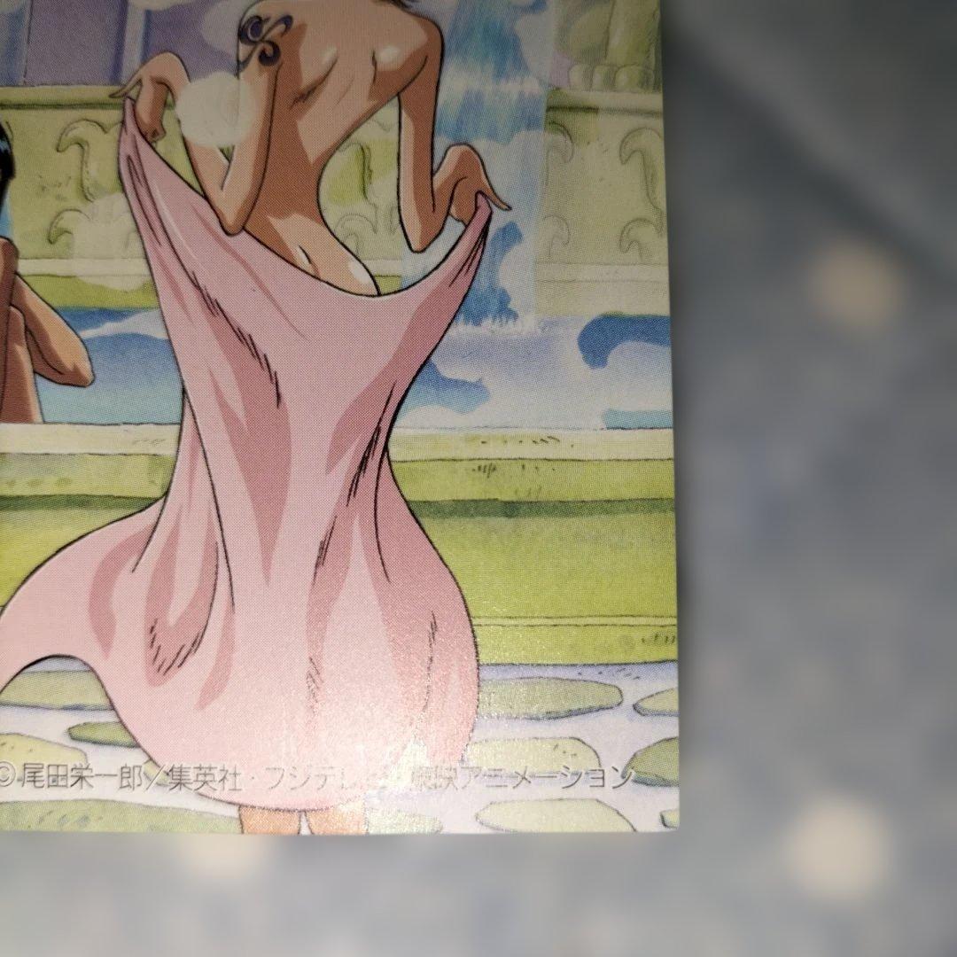 ワンピース 幸せパンチの湯 入浴剤 特典 ステッカー ナミ＆ロビン