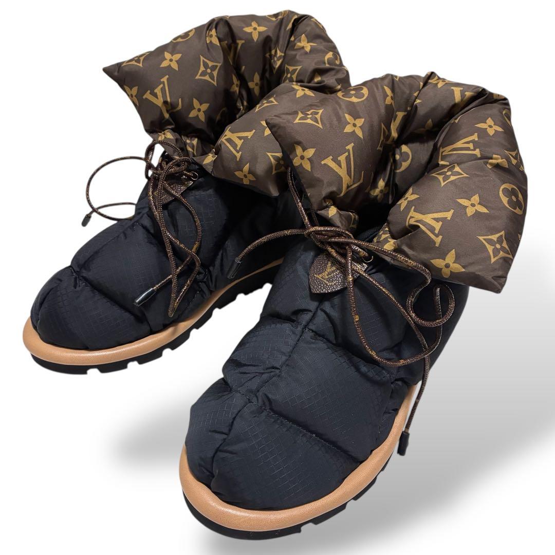 極美品　ルイヴィトン　ピローライン　アンクルブーツ　モノグラム　36 23cm 極美品 ルイヴィトン ピローライン アンクルブーツ モノグラム 36 23cm