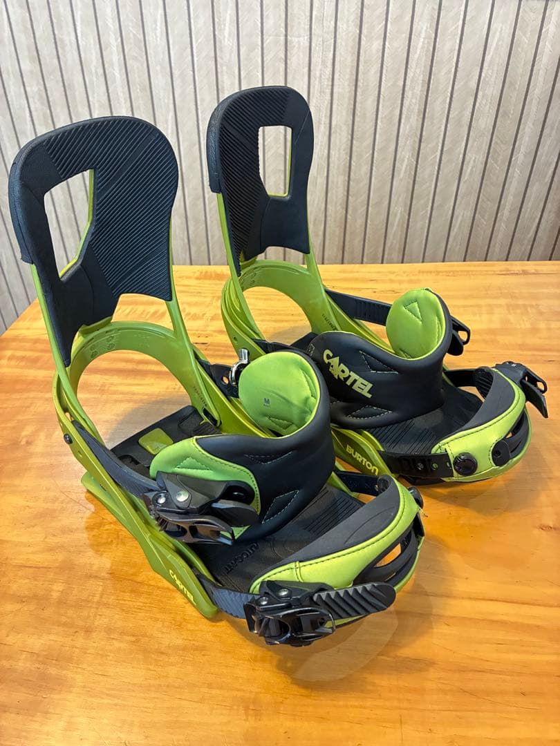 BURTON CARTEL Mサイズ バートン ビンディング カーテル 緑