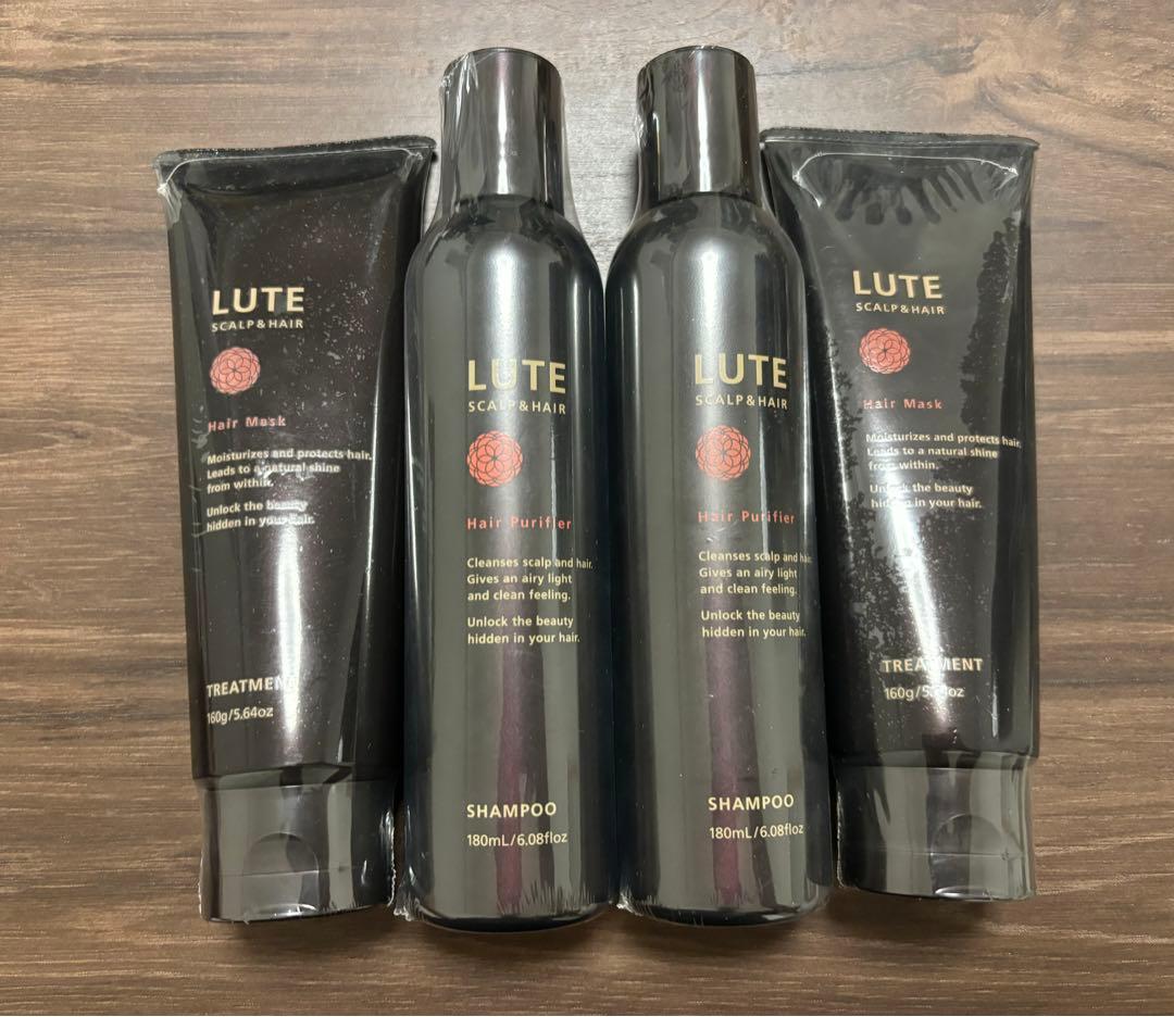 LUTE スカルプ&ヘアシャンプー トリートメントセット