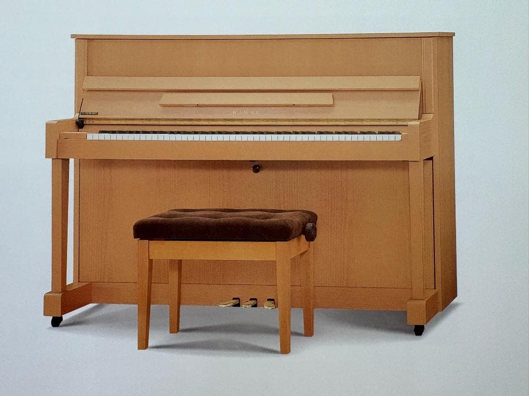 K-18B アップライトピアノ ナチュラル