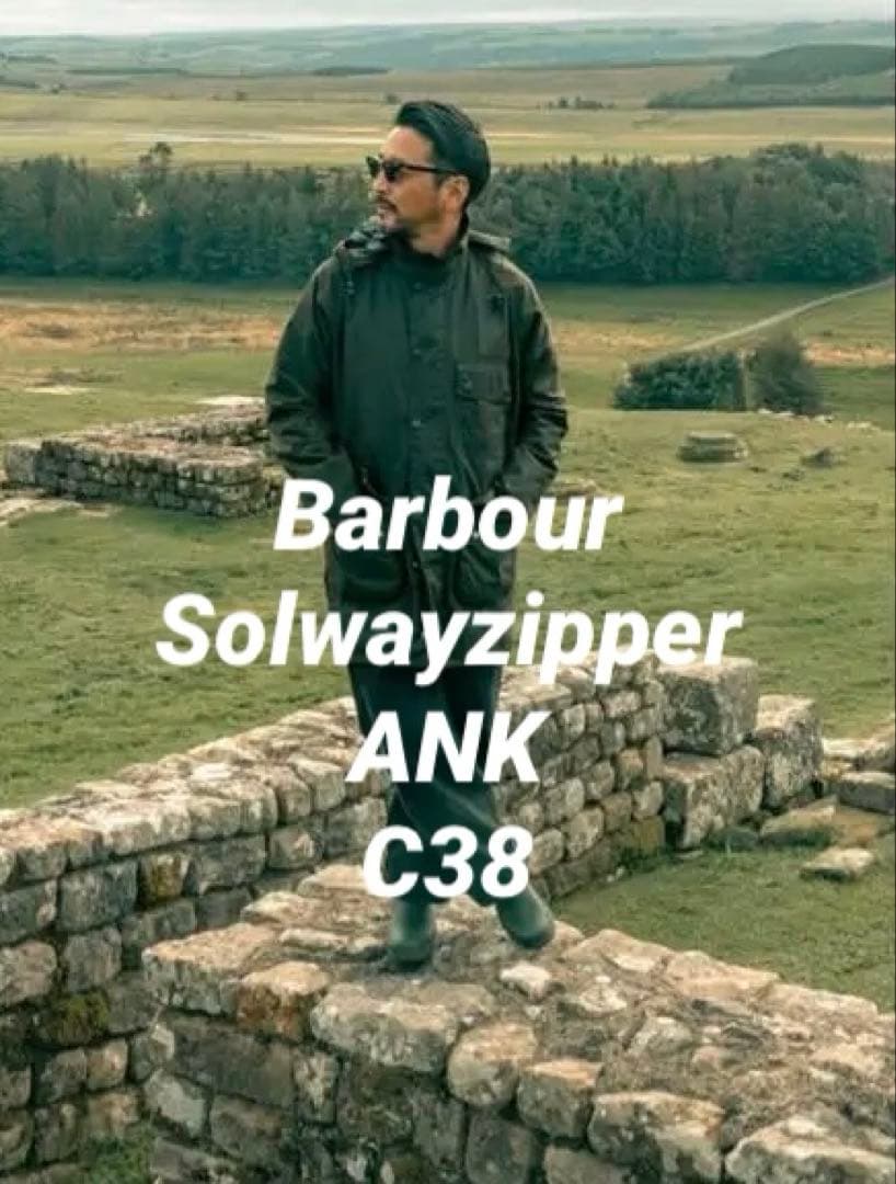 い*ち様 Barbour ANK ソルウェイジッパー バブアー 片野英二 別注