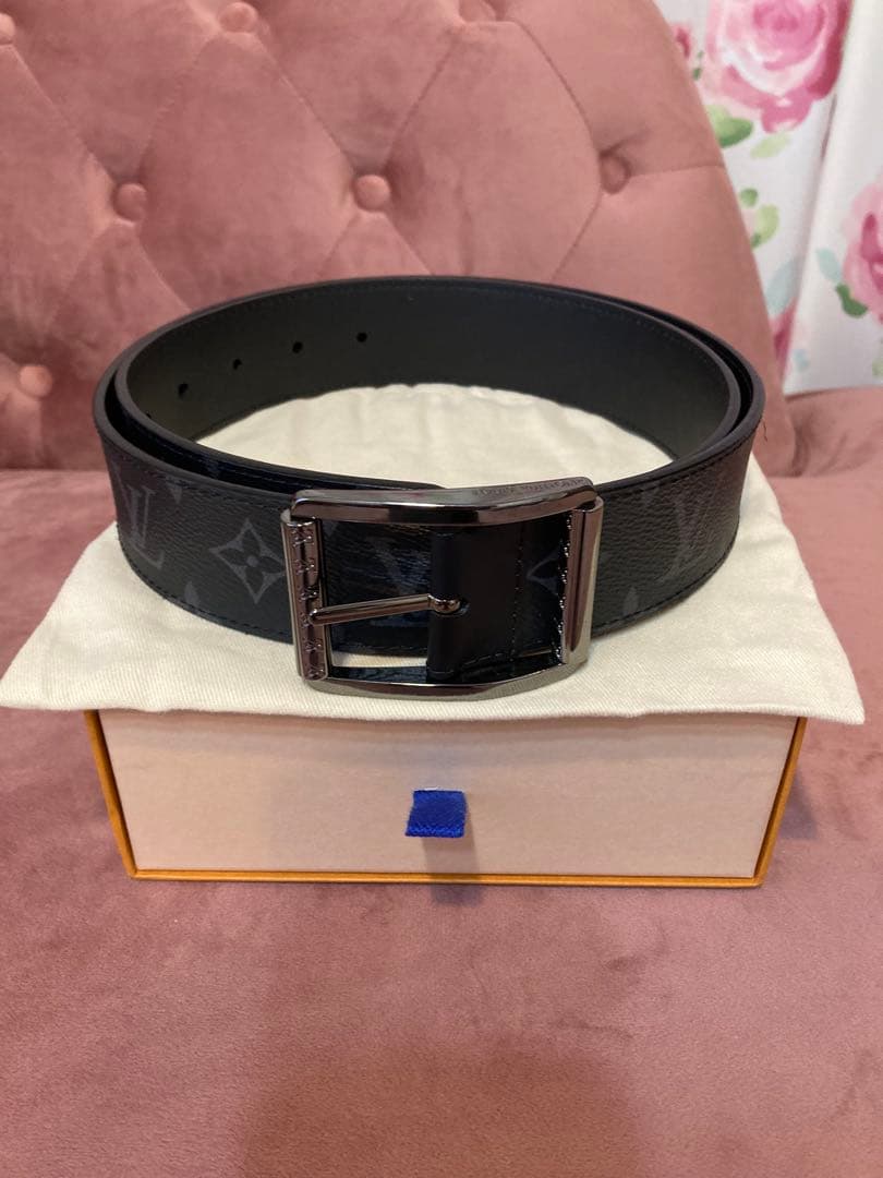 あか　ルイ・ヴィトン モノグラムエクリプス　ベルト