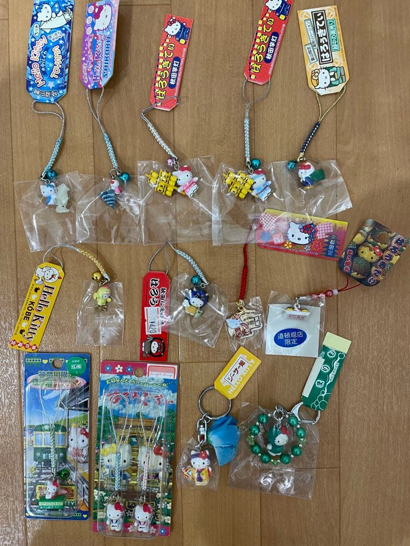 ハローキティ ご当地キティ ストラップ キーホルダー まとめ売り