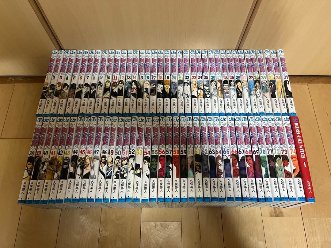 ★Bleach 1巻〜74巻 全巻セット＋関連本1冊 91+1jSGeVhL.jpg