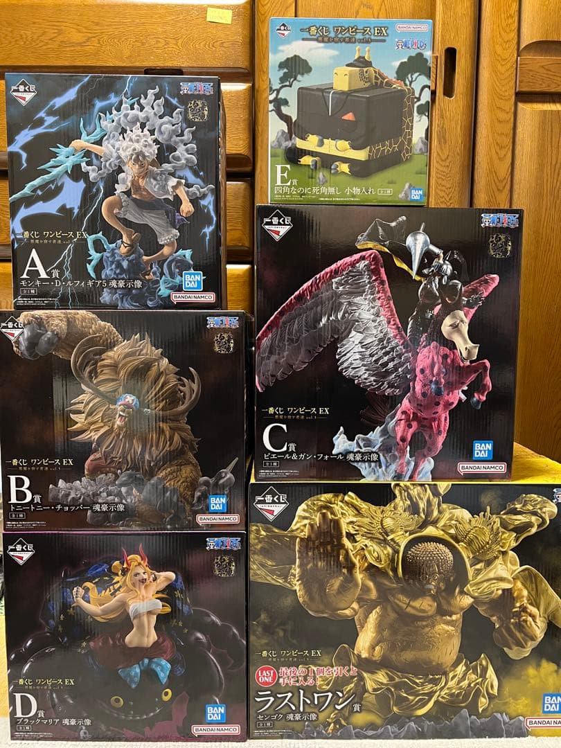 一番くじ ワンピース EX 悪魔を宿す者達 vol.3 フィギュアセット