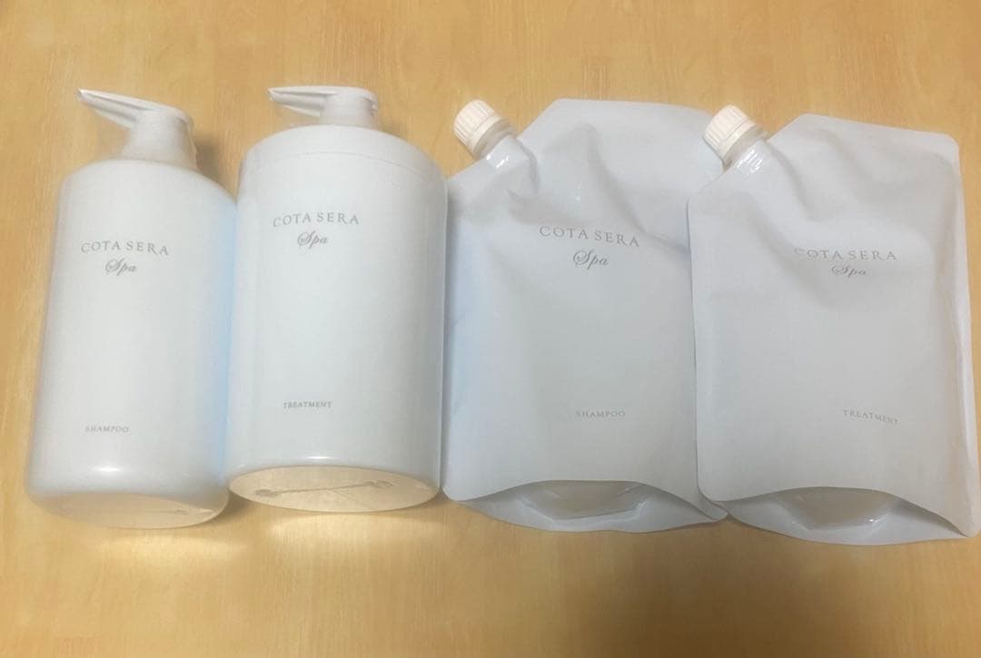 COTA セラスパ　シャンプー　トリートメント　ボトル&詰め替えセット