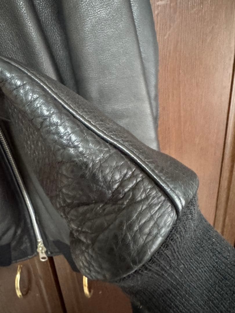 ロンハーマン vanson レザージャケット ボンバー 38 革ジャン - メルカリ