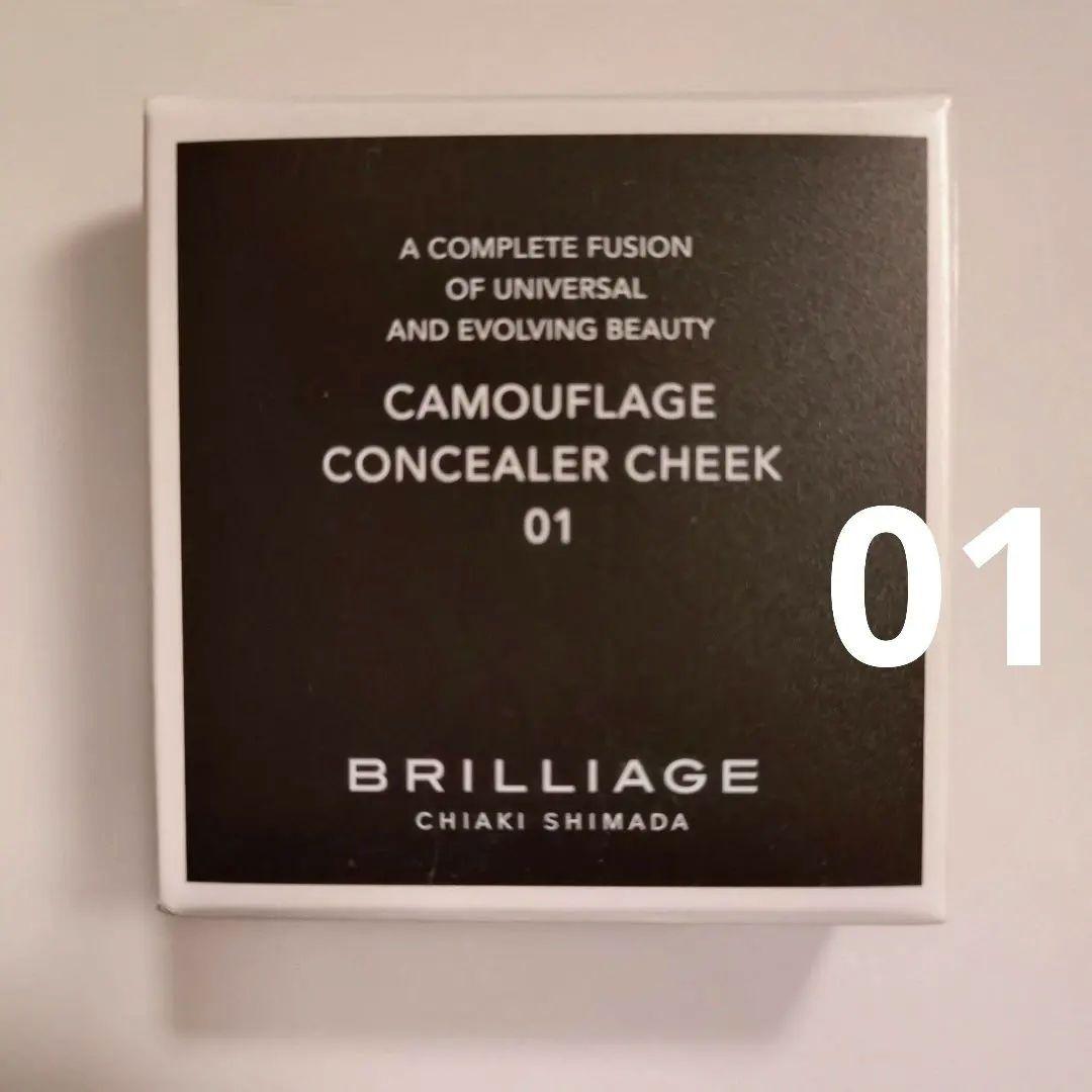新品　ブリリアージュ　カモフラージュ コンシーラーチーク　01