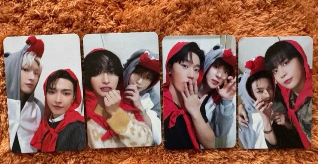 ATEEZ makestar 赤ずきん オオカミ トレカ ユニット 4枚 セット