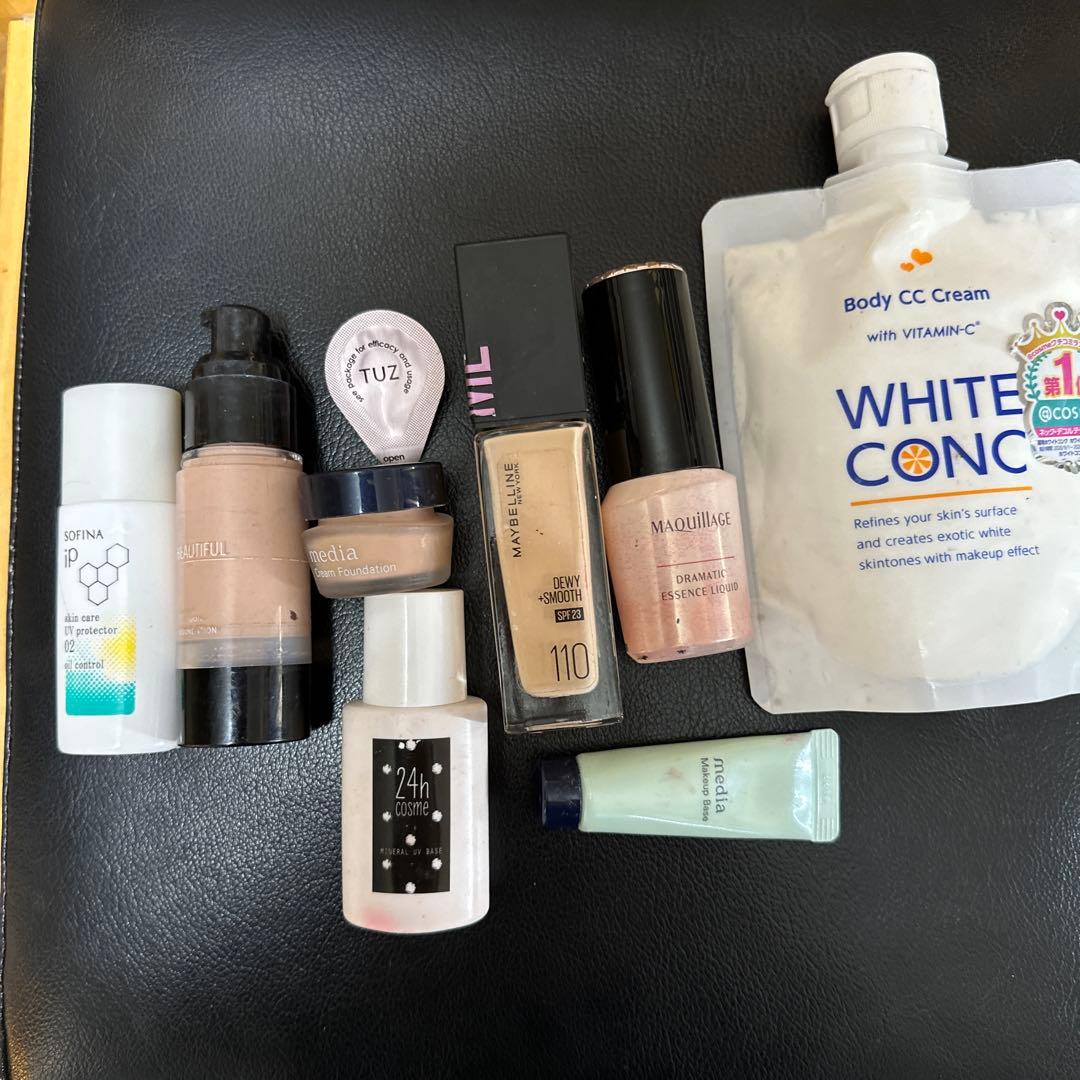 化粧下地とファンデーションセット