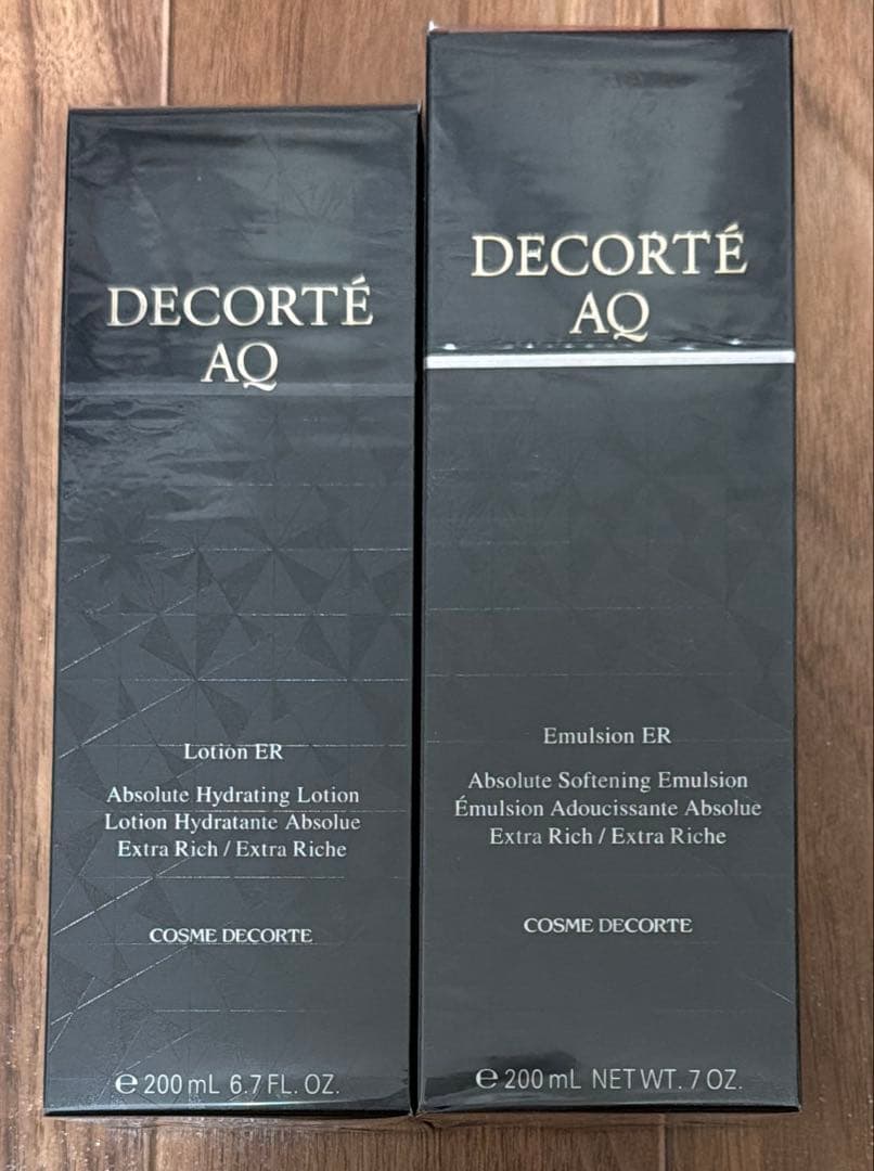 コスメデコルテ　AQ エンリッチ　化粧水　乳液　セット