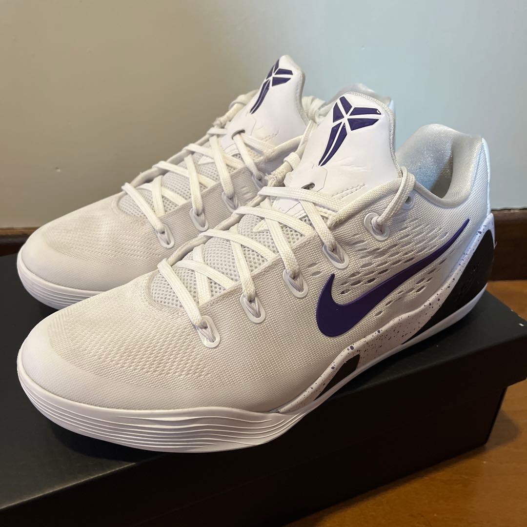 Nike Kobe 9Protro ホワイト/パープル　27.5cm