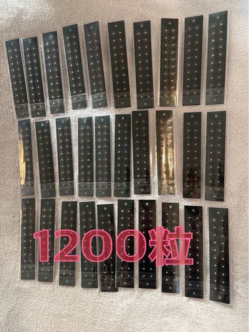 耳つぼジュエリー透明シール　1200粒