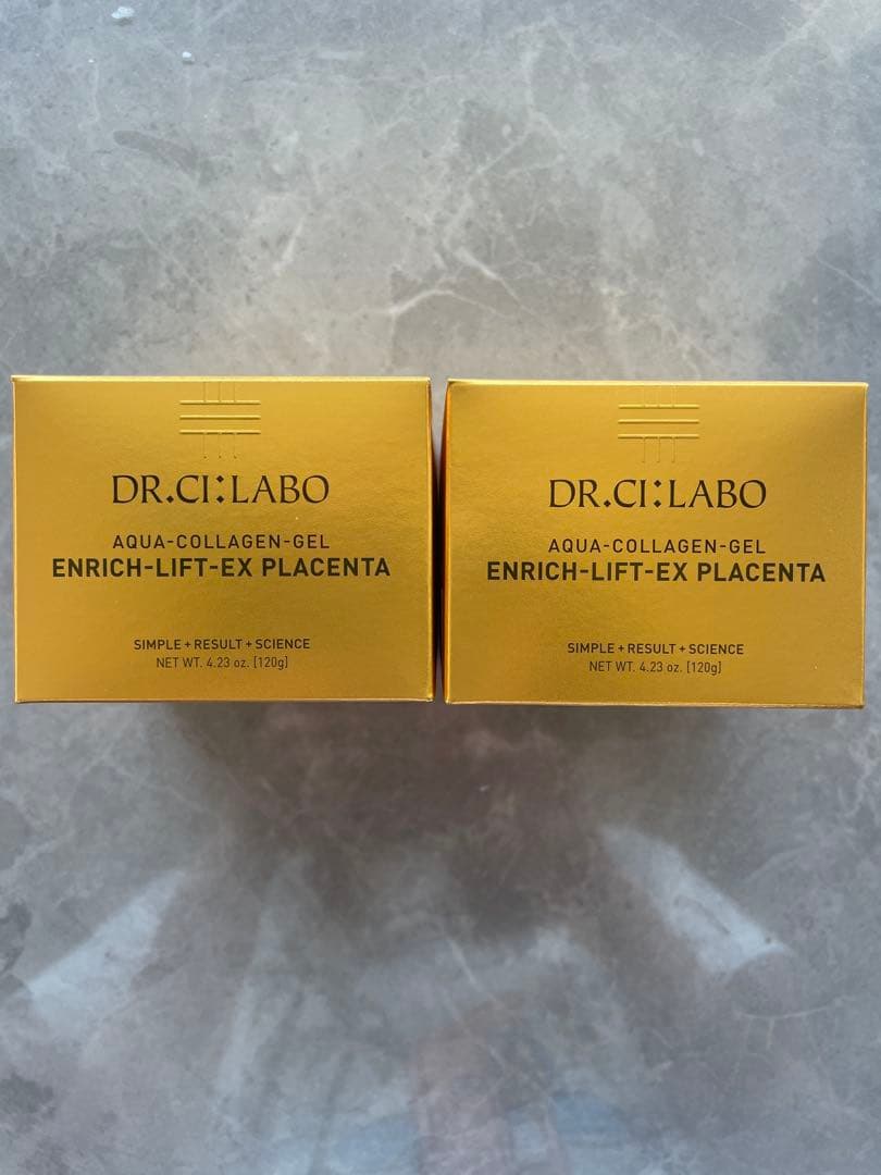 【新品】アクアコラーゲンゲルエンリッチリフトEX プラセンタ 120g×2個✿