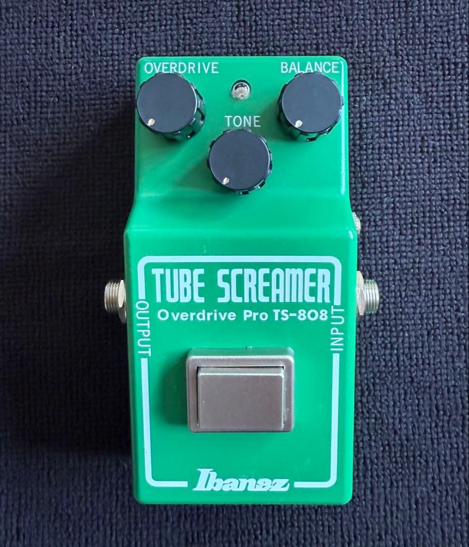 TubeScreamer TS808 35thAnniversaryアイバニーズ Ibanez TUBE SCREAMER TS808 35th Modelをクロスレビュー＆試奏動画で