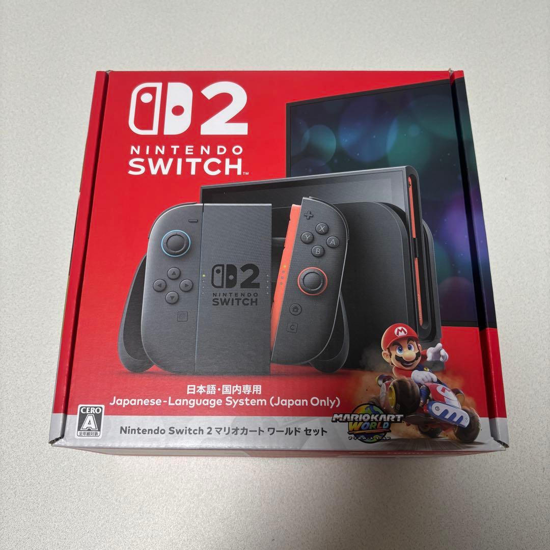 Nintendo Switch 2 日本語専用セット　マリオカートワールドセット