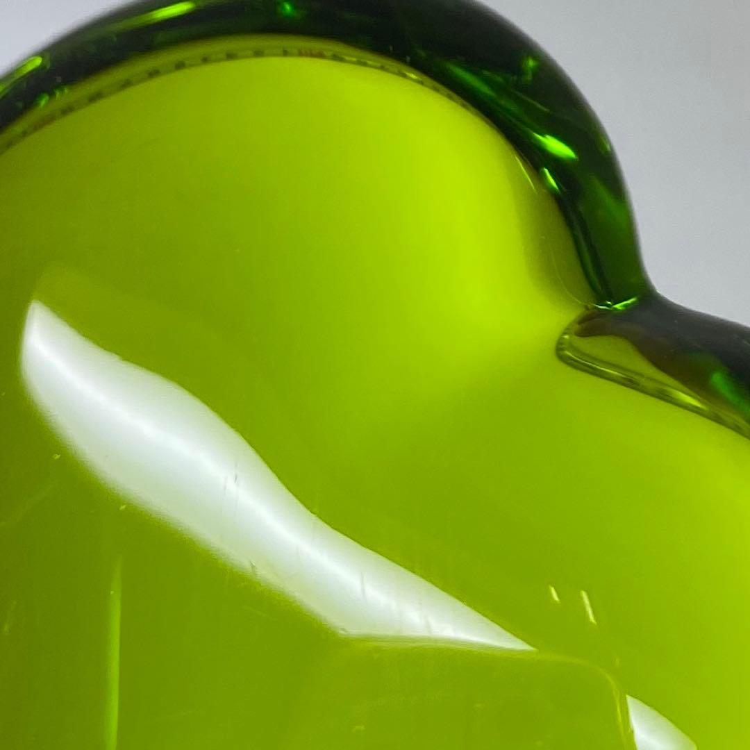 バカラ クローバー 置物 約11×9.5×2.7㎝ タサオ東な7-0305☆