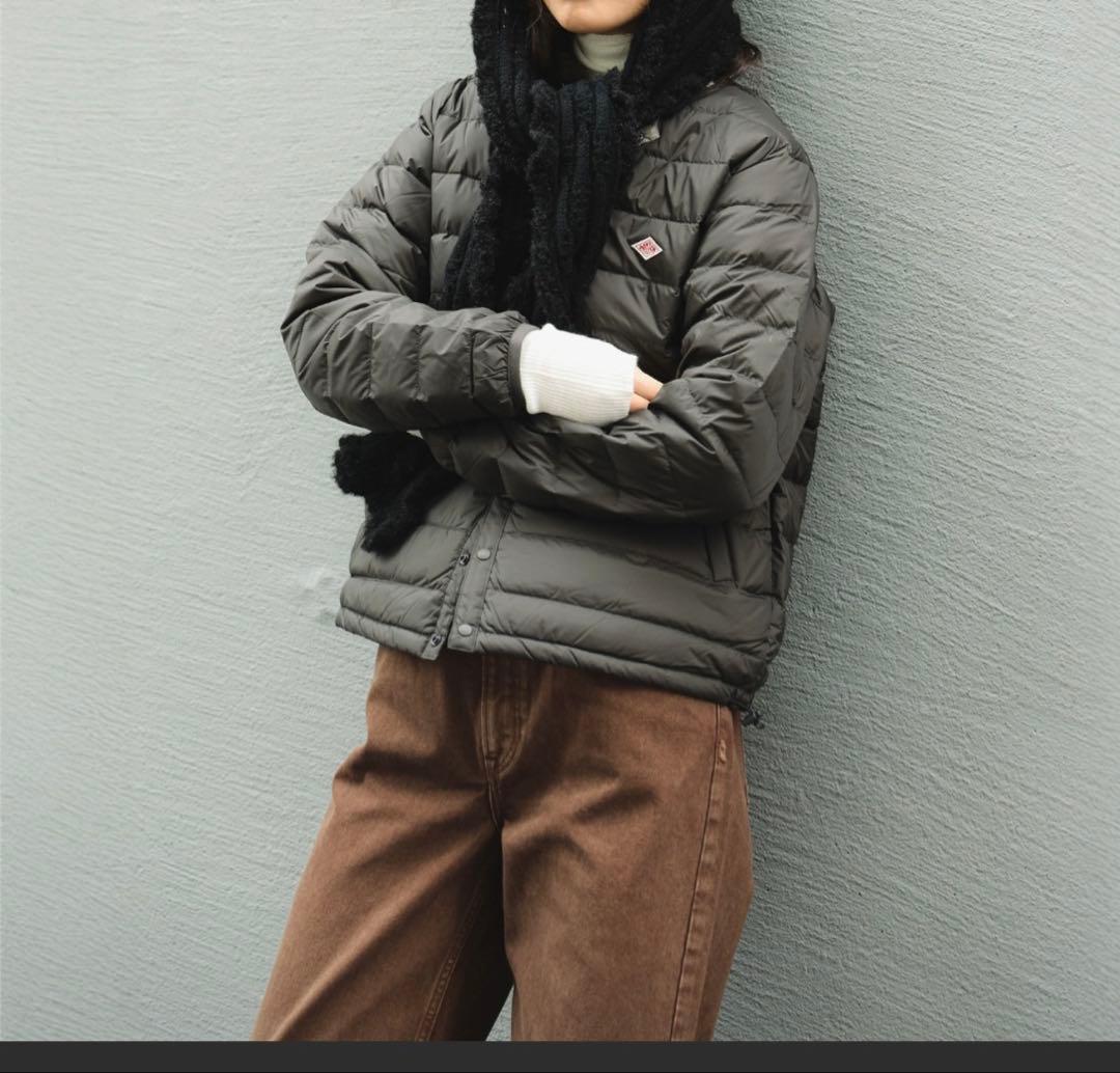 【未使用新品！】2025FW DANTON ダウン　クルーネックジャケット