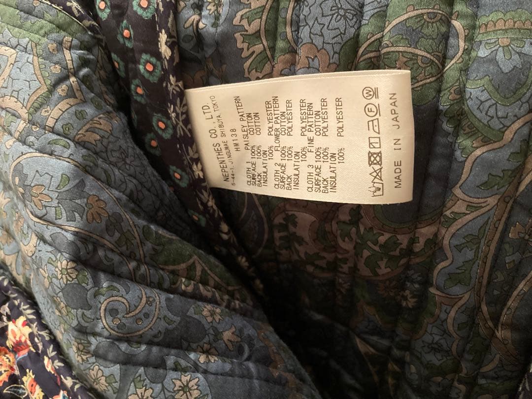 Needles キルティングチョアコート パッチワーク - メルカリ