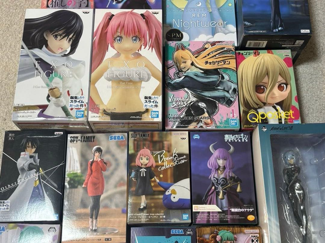 匿名配送】人気アニメ漫画美少女キャラクターフィギュア20個セット