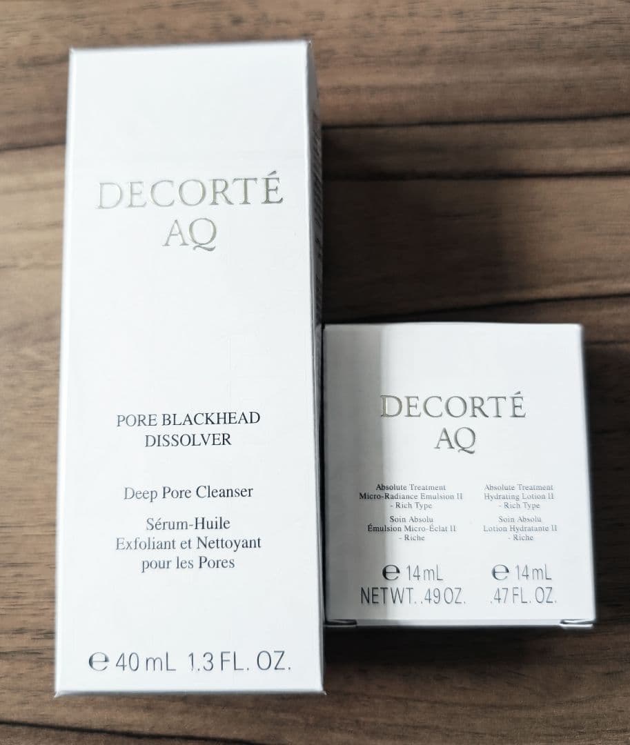 おまけ付き　コスメデコルテAQ毛穴美容液オイル