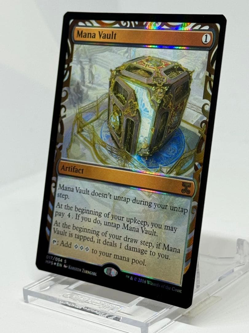 【Foil】《魔力の櫃/Mana Vault》[MPS] 英語
