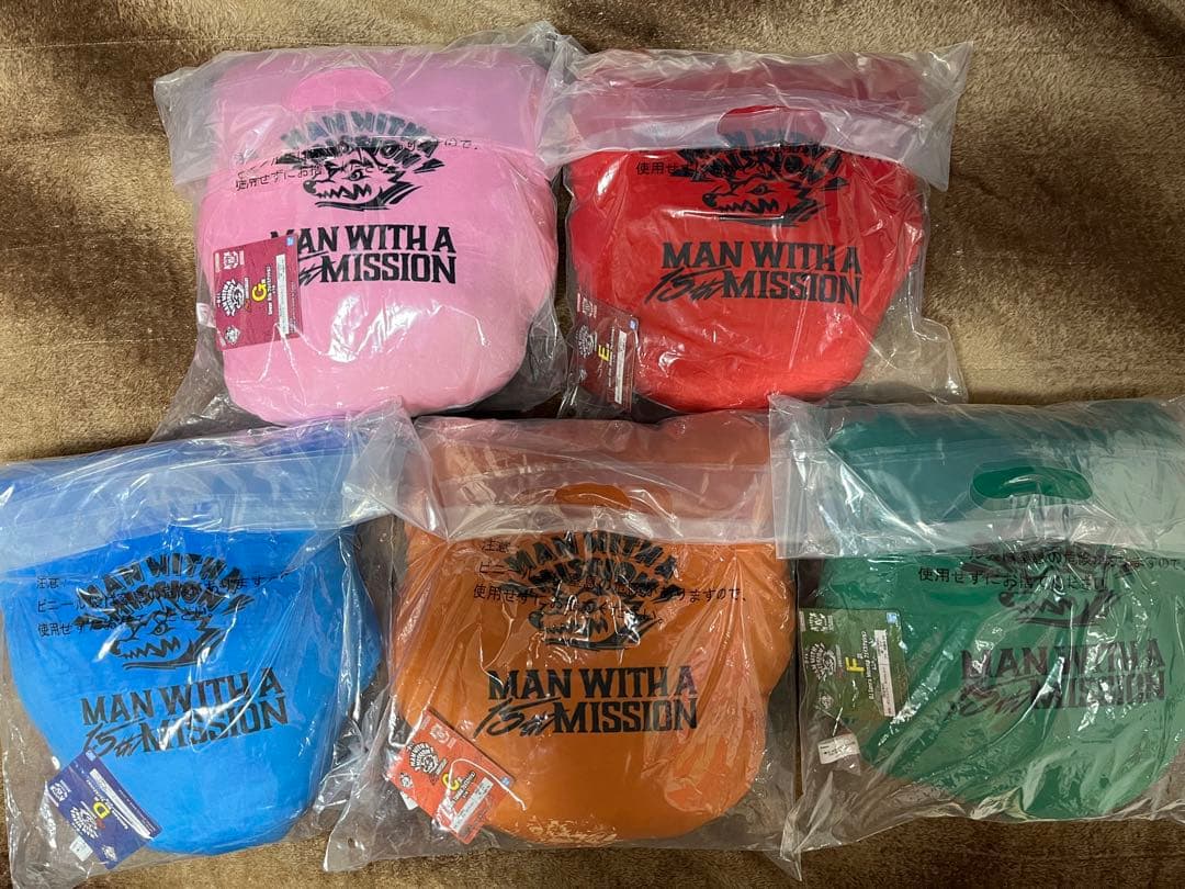 マンウィズ 一番くじ クッション5種 N110429767 お徳用