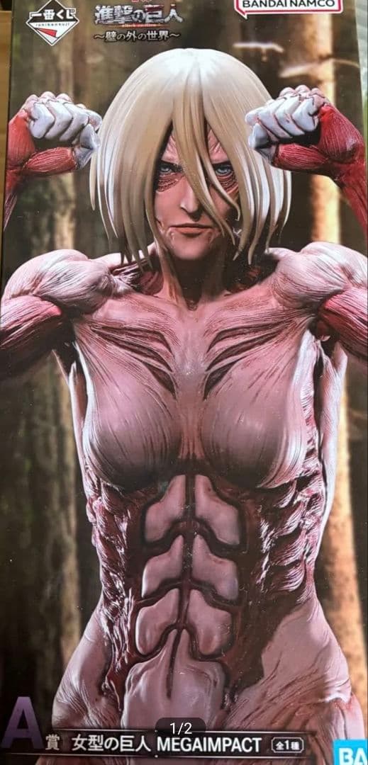 一番くじ 進撃の巨人～壁の外の世界～ A賞 ラストワン賞 新品未開封 C